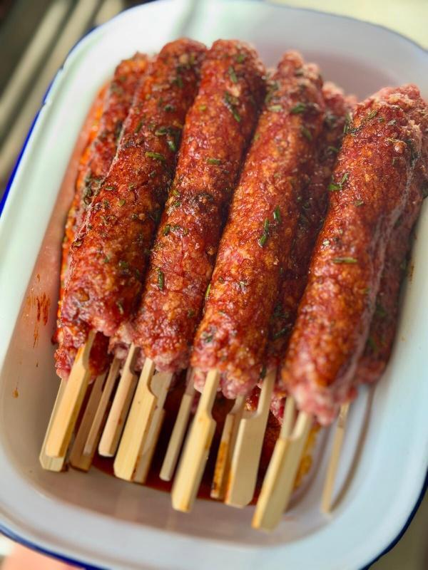 Lamb Skewers with Smoked Paprika, Rosemary and Garlic (Pack of 4) | Herd Butchery