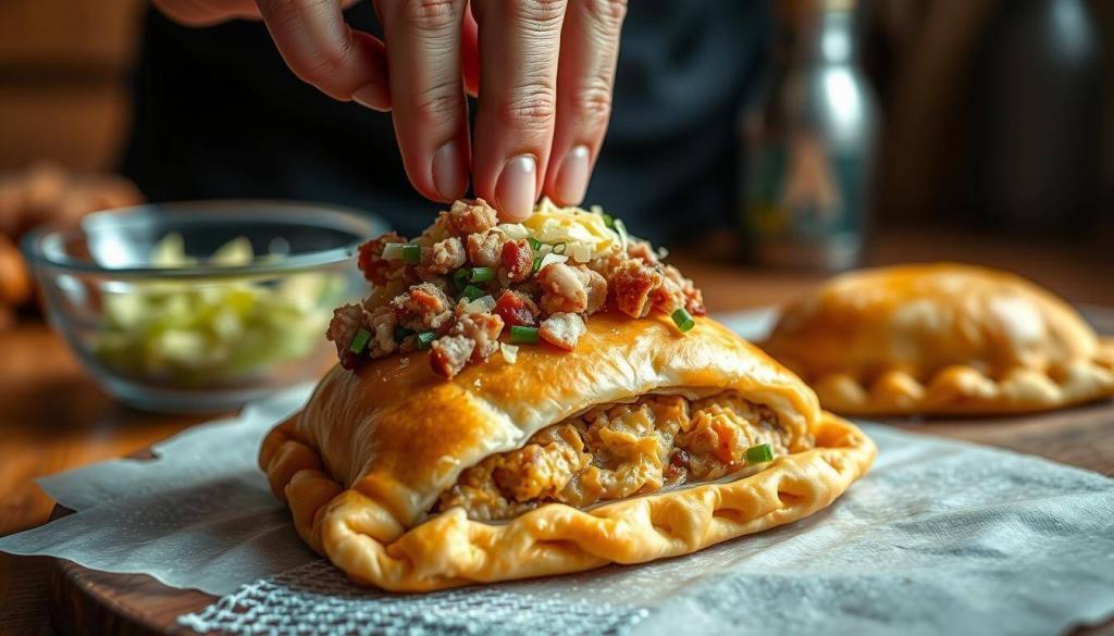 Customising savoury pies