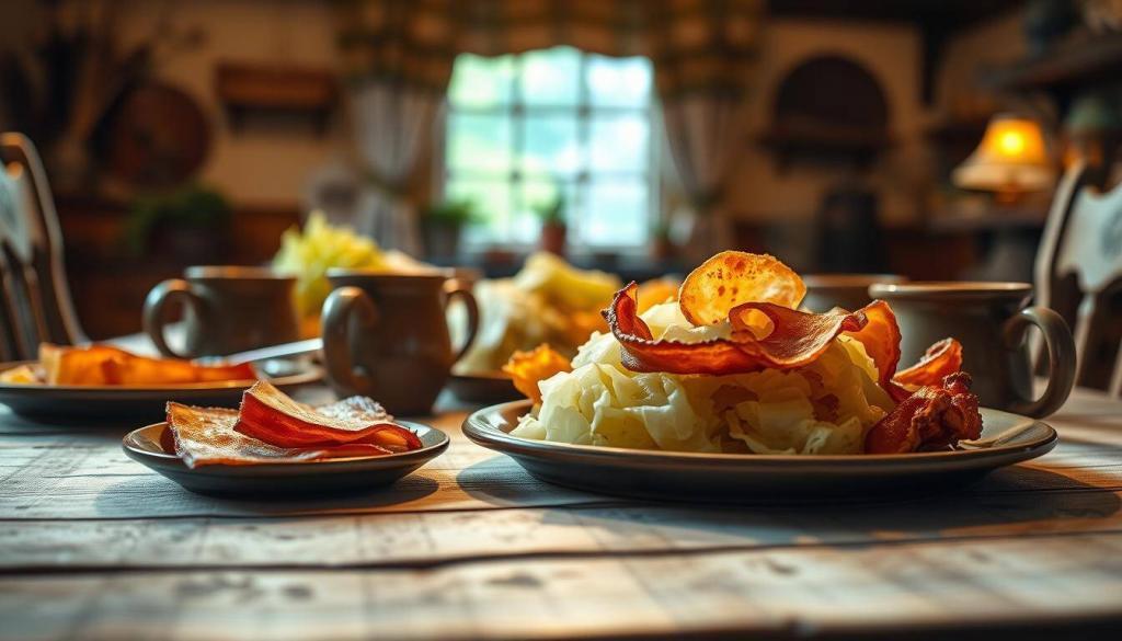 Historical Irish Bacon and Cabbage