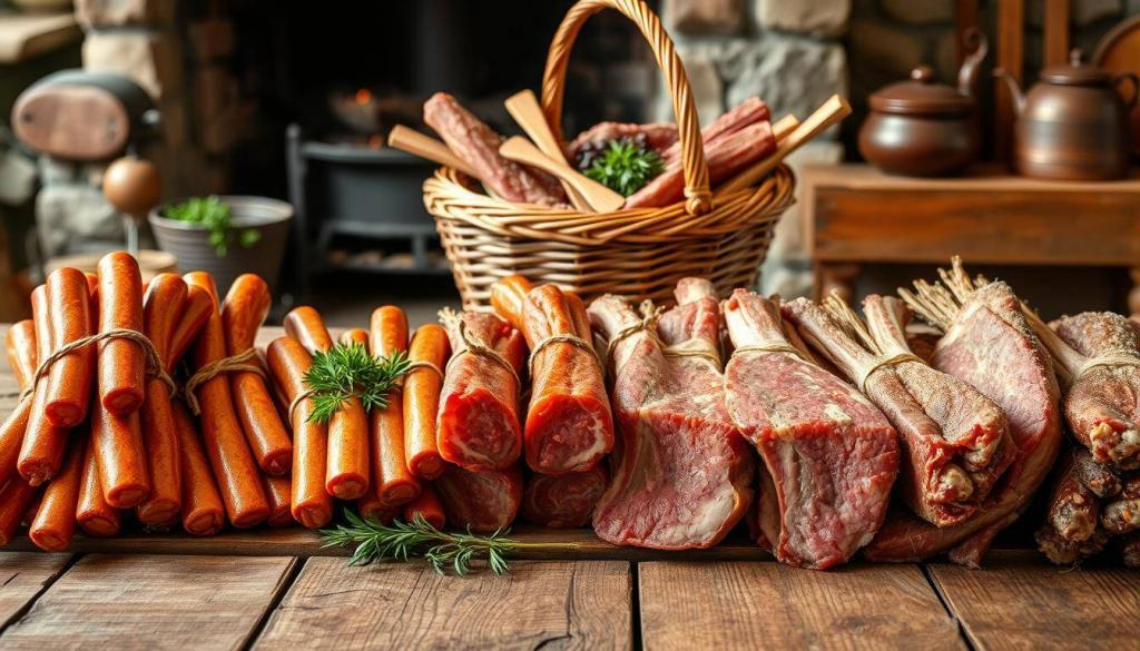 Irish meat bundles