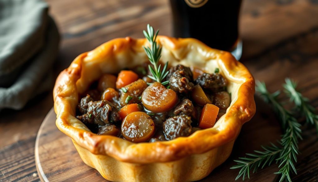 beef guinness pie