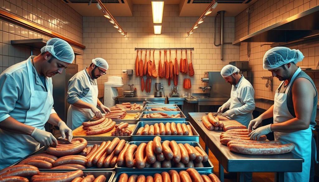 handcrafted sausages