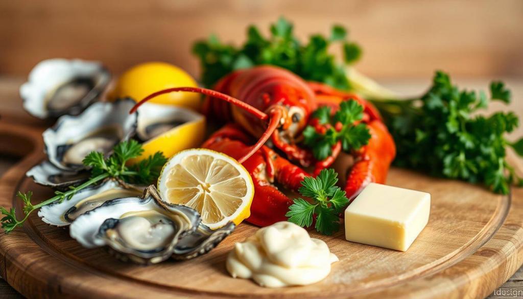 fresh lobster ingredients