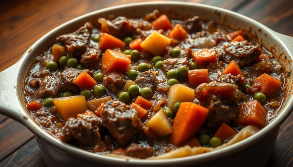 hearty beef and vegetable mixture