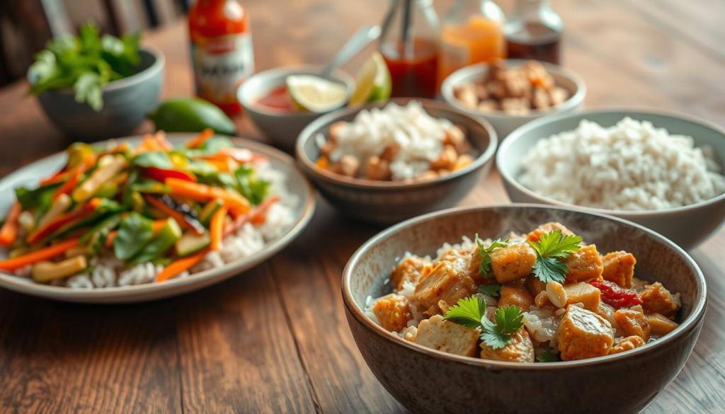 Serving Suggestions for Rice and Noodles