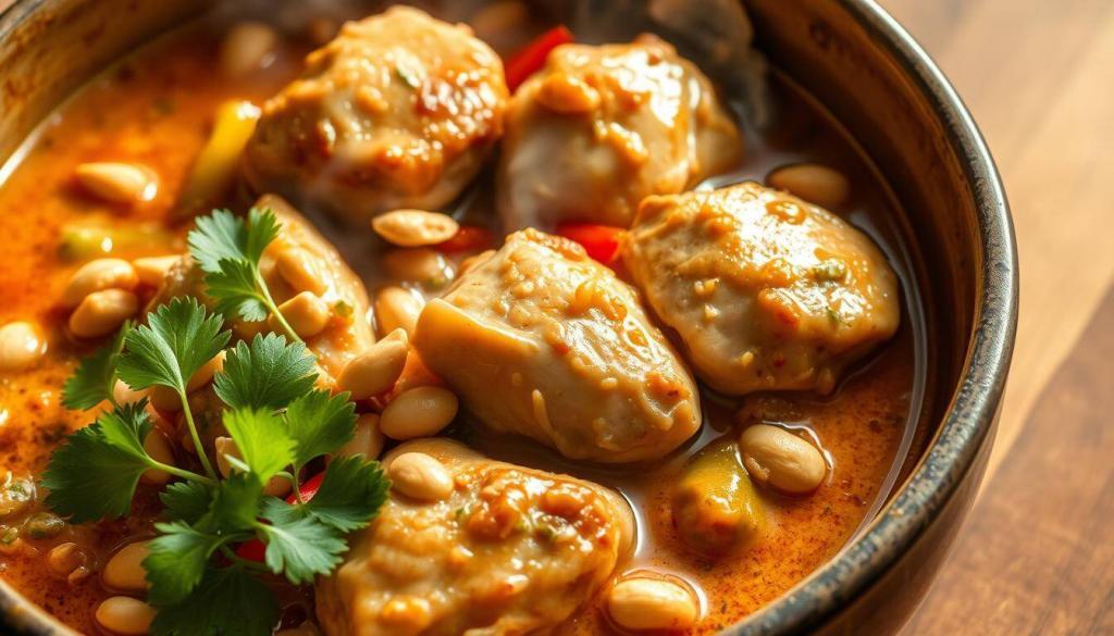 Slow Cooker Thai Peanut Chicken