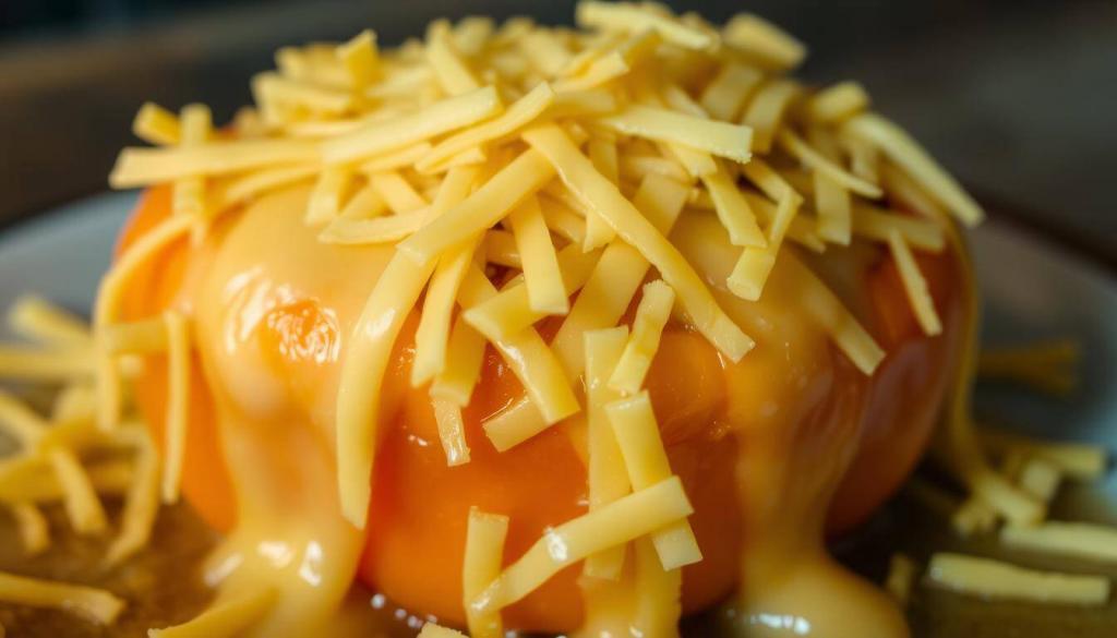 cheese topping