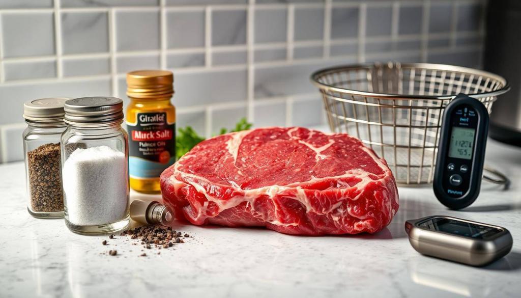 essential ingredients for perfect air fryer steak