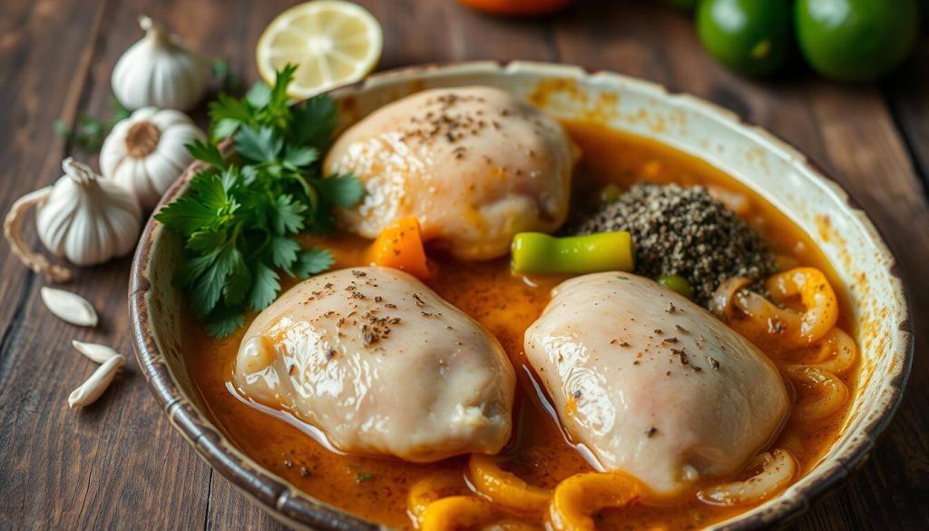 ingredients for mojo chicken