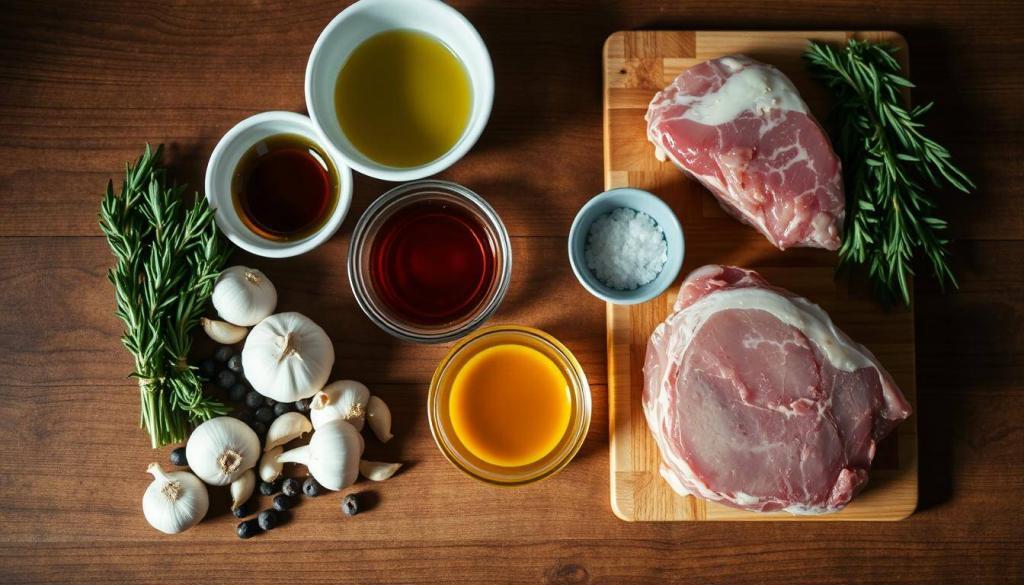 lamb shoulder chops marinade ingredients