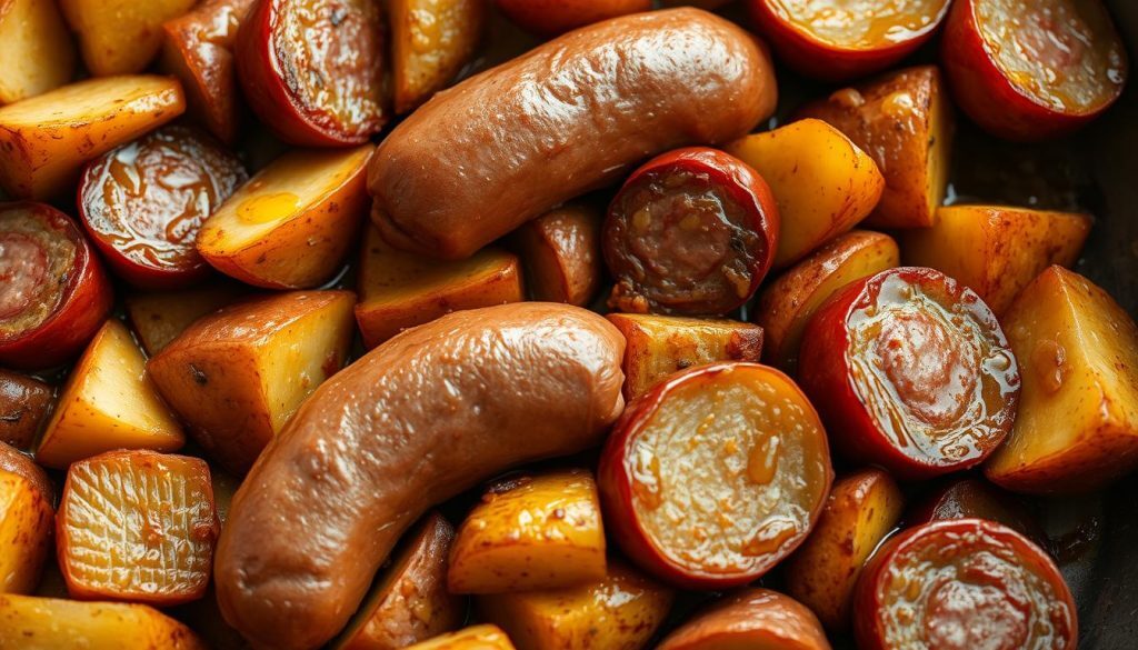 one pan sausage and potatoes
