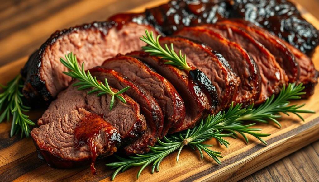 serving brisket