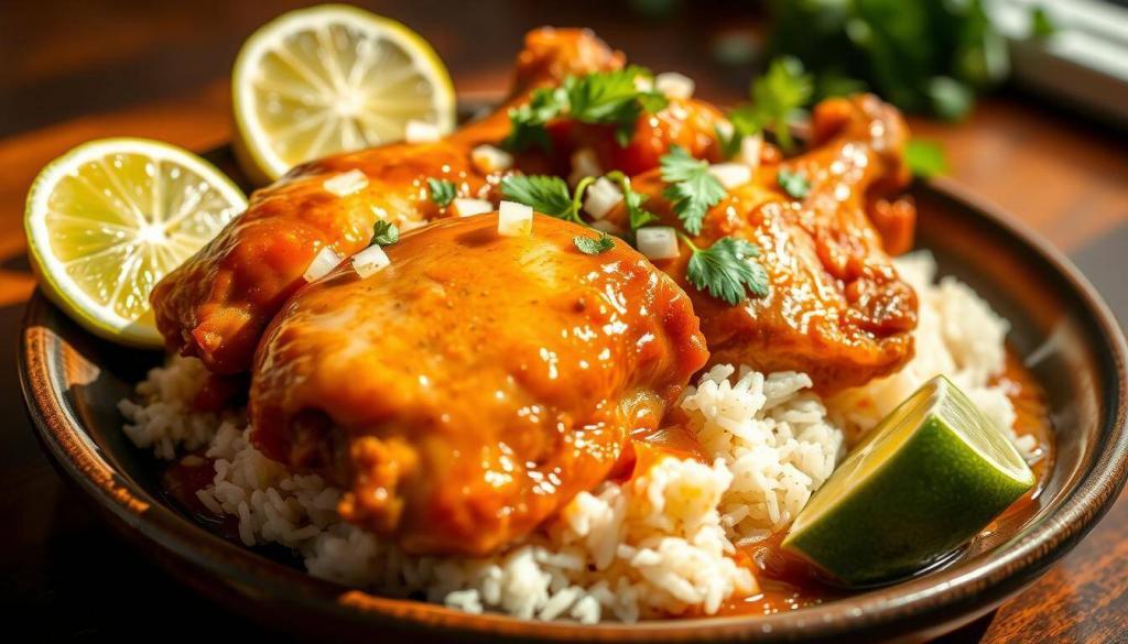 serving mojo chicken