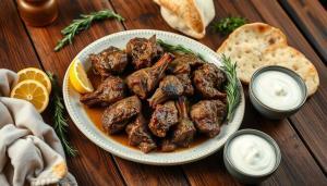 Lamb serving suggestion