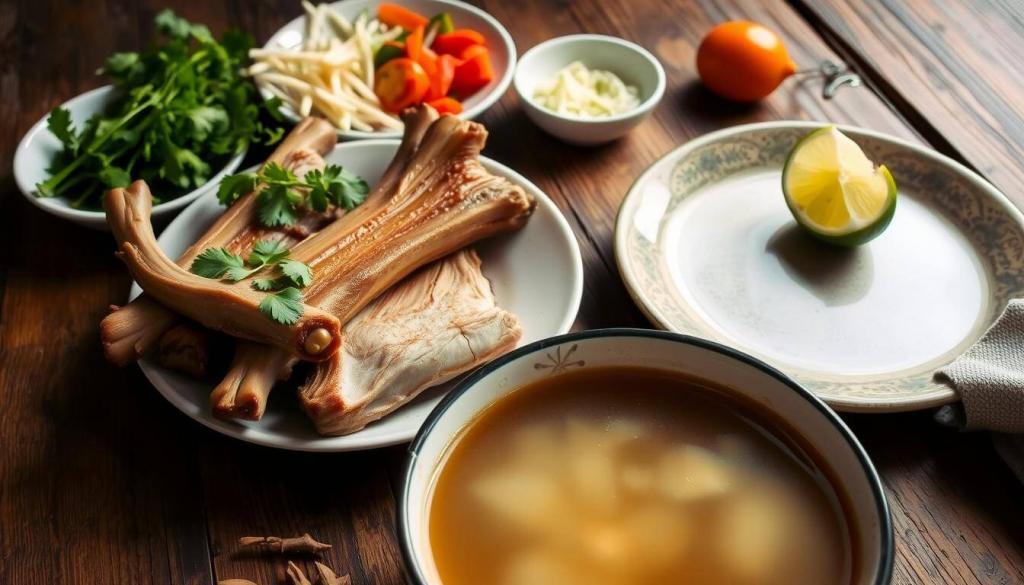 serving suggestions for pork neck bone soup