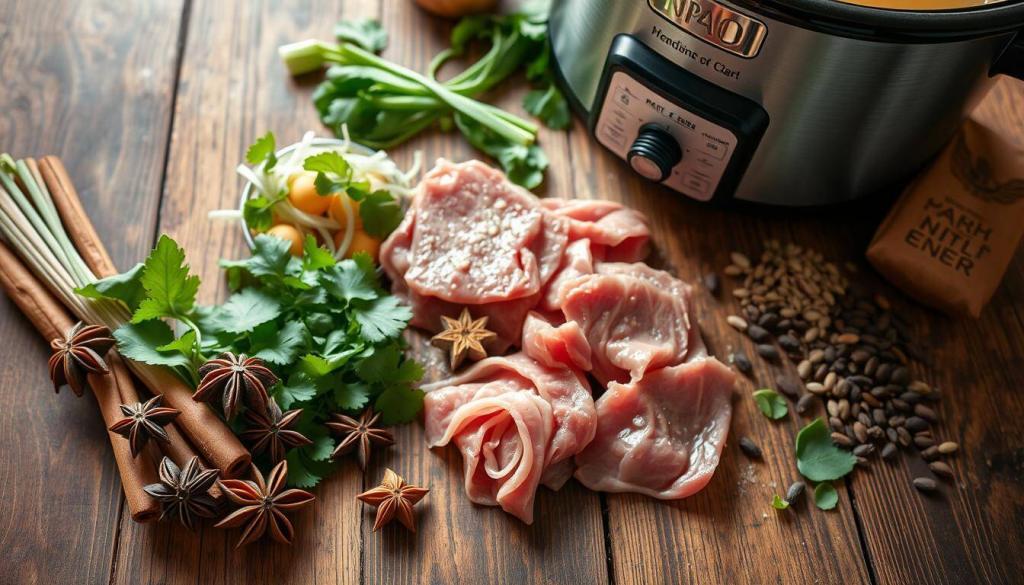 slow cooker beef pho ingredients