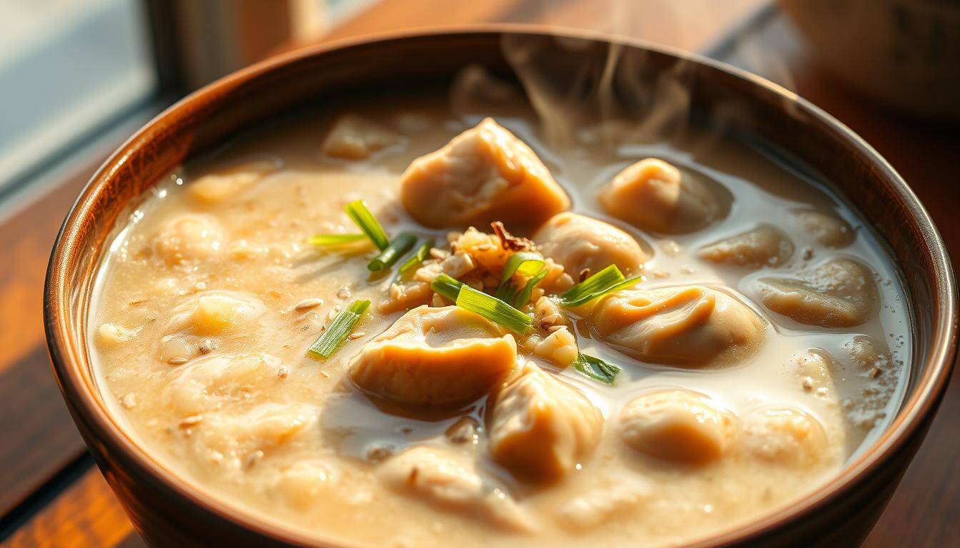 Brown Rice Congee Recipe slow cooker brown rice chicken congee