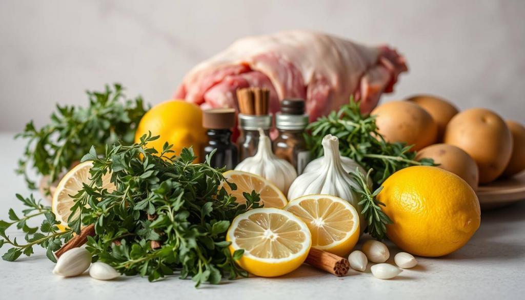 slow cooker greek lamb kleftiko ingredients