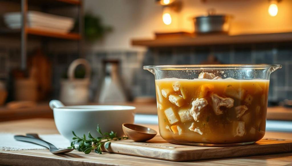 store and reheat soup