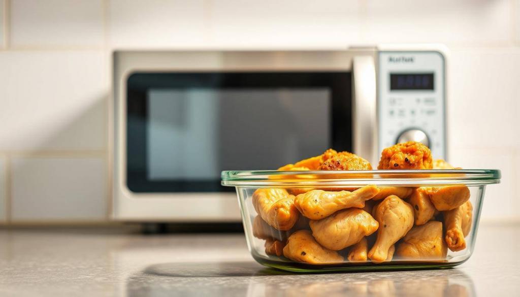 storing and reheating chicken