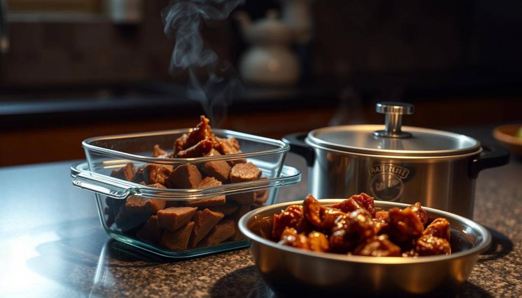 storing and reheating leftovers