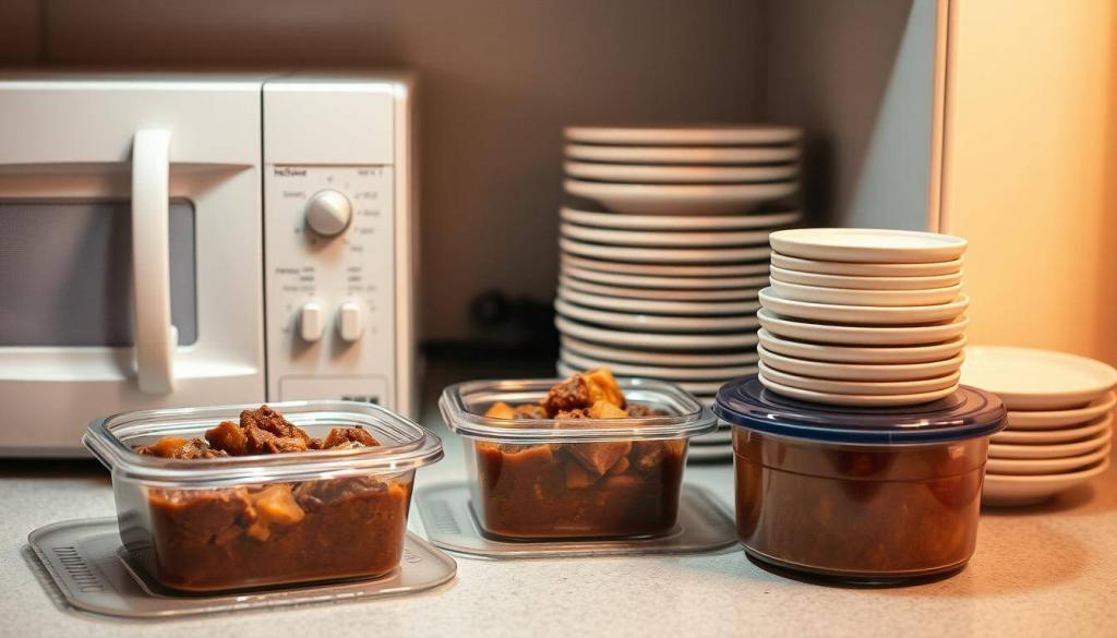 storing and reheating leftovers