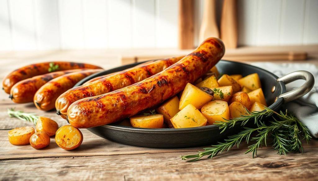 tips for sausage and potatoes