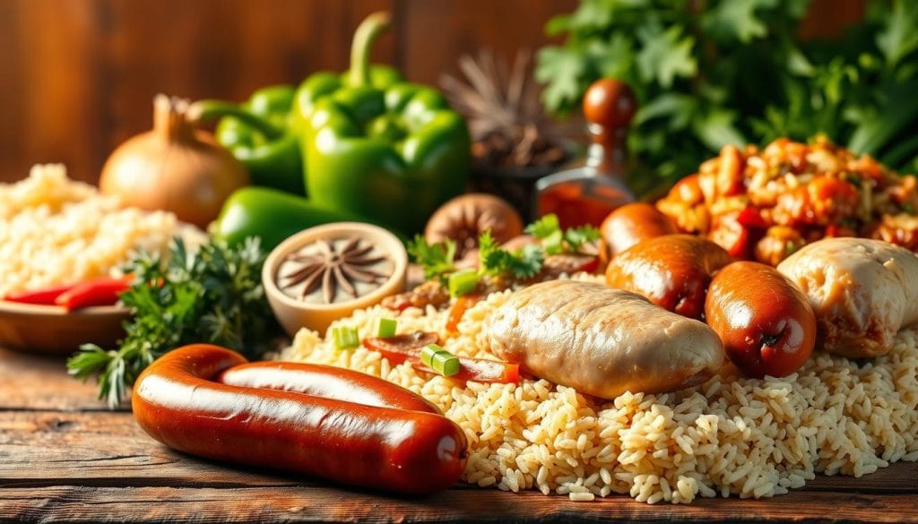 Authentic Louisiana Jambalaya Ingredients