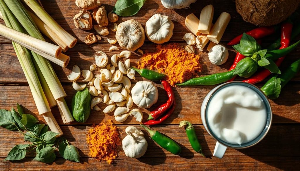 Beef Rendang Ingredients