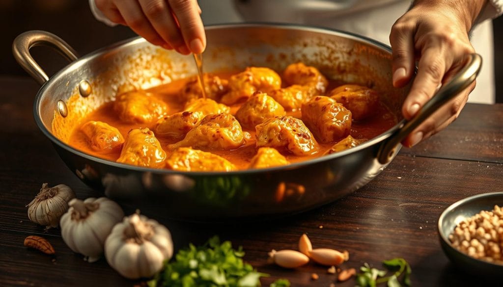 Butter Chicken Cooking Technique