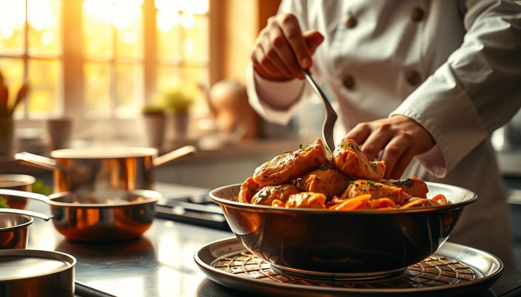 Chicken Tikka Masala Cooking Process