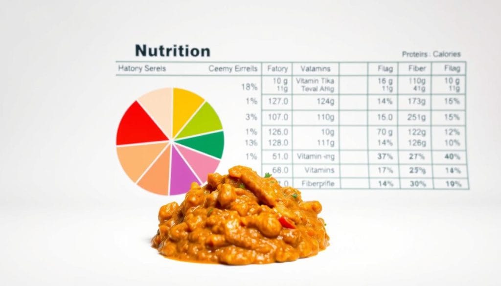 Chicken Tikka Masala Nutritional Breakdown
