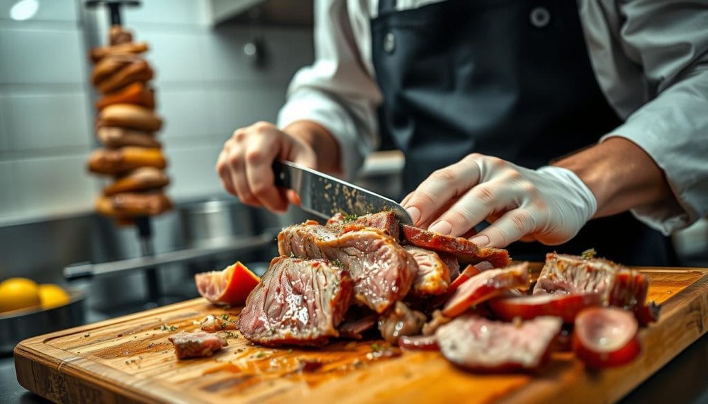 Gyros Cooking Techniques