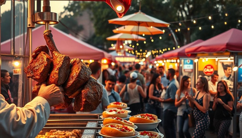 Gyros at Street Food Festivals