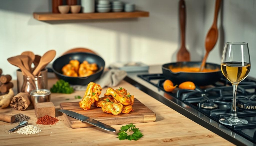 Homemade Chicken Tikka Masala Preparation